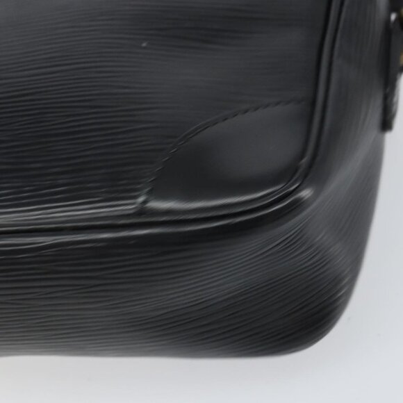 Authentic LOUIS VUITTON Epi Trocadero 23 Shoulder Bag Black M52302 LV - Picture 7 of 16